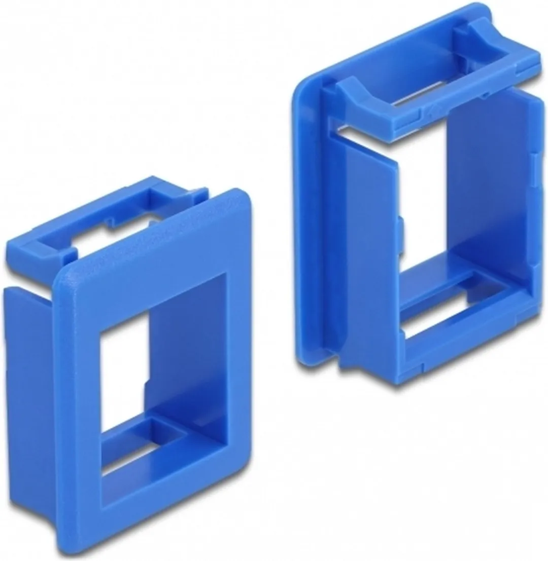 Delock Keystone Holder - 4 Stuks - Blauw