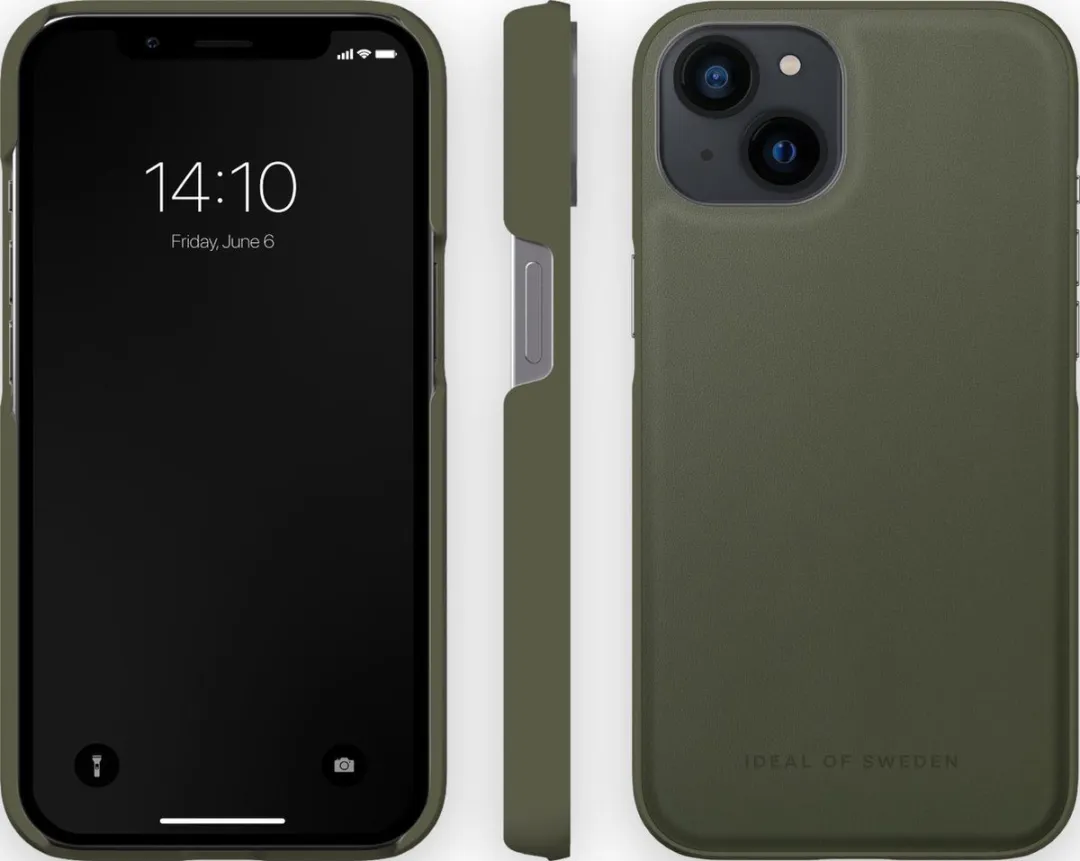 iDeal of Sweden Atelier Case iPhone 13 - Intense Khaki