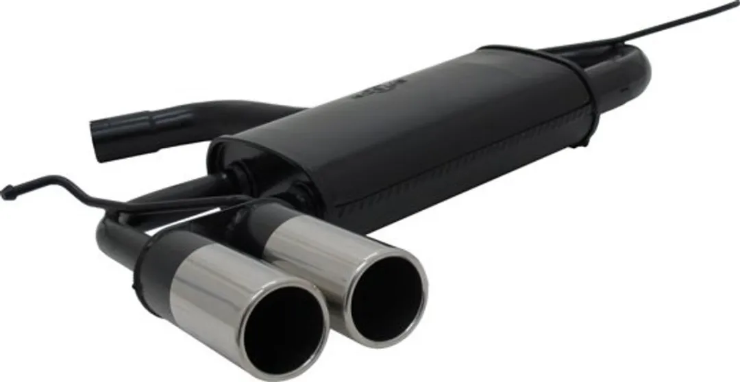 Sportuitlaat Zwart - Audi A3 8P Sportback / Seat Leon 1P - Viking Choice Sorteinddemper