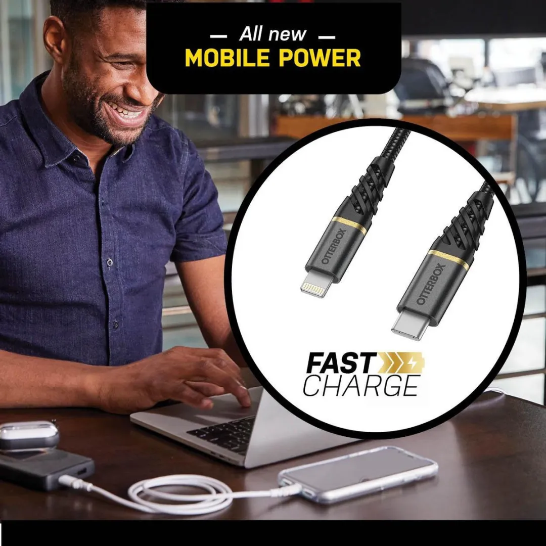 OtterBox USB-C naar Lightning Kabel 1M - Wit