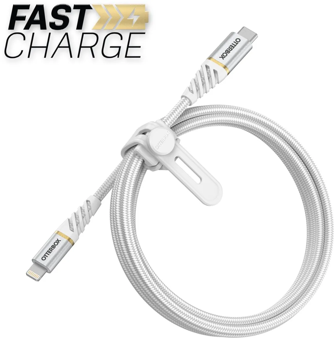 OtterBox USB-C naar Lightning Kabel 1M - Wit