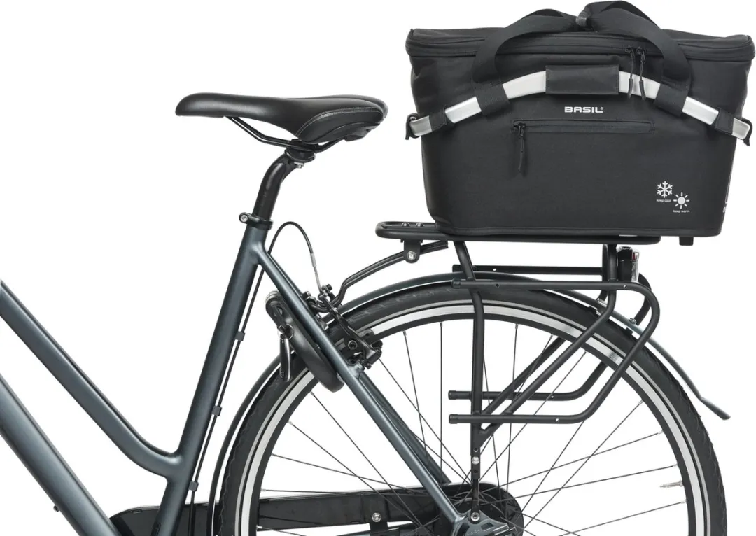 Basil Classic Carry All ISO Fietsmand 18L - Zwart