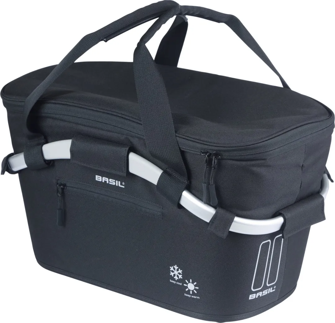Basil Classic Carry All ISO Fietsmand 18L - Zwart