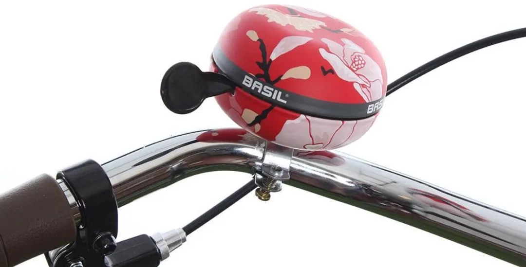 Basil Magnolia Fietsbel - Rood