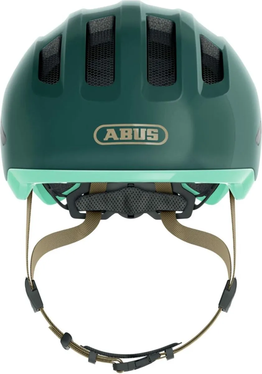ABUS Kinderhelm Smiley 3.0 ACE LED M - Glanzend Blauw - afbeelding 6 van 6
