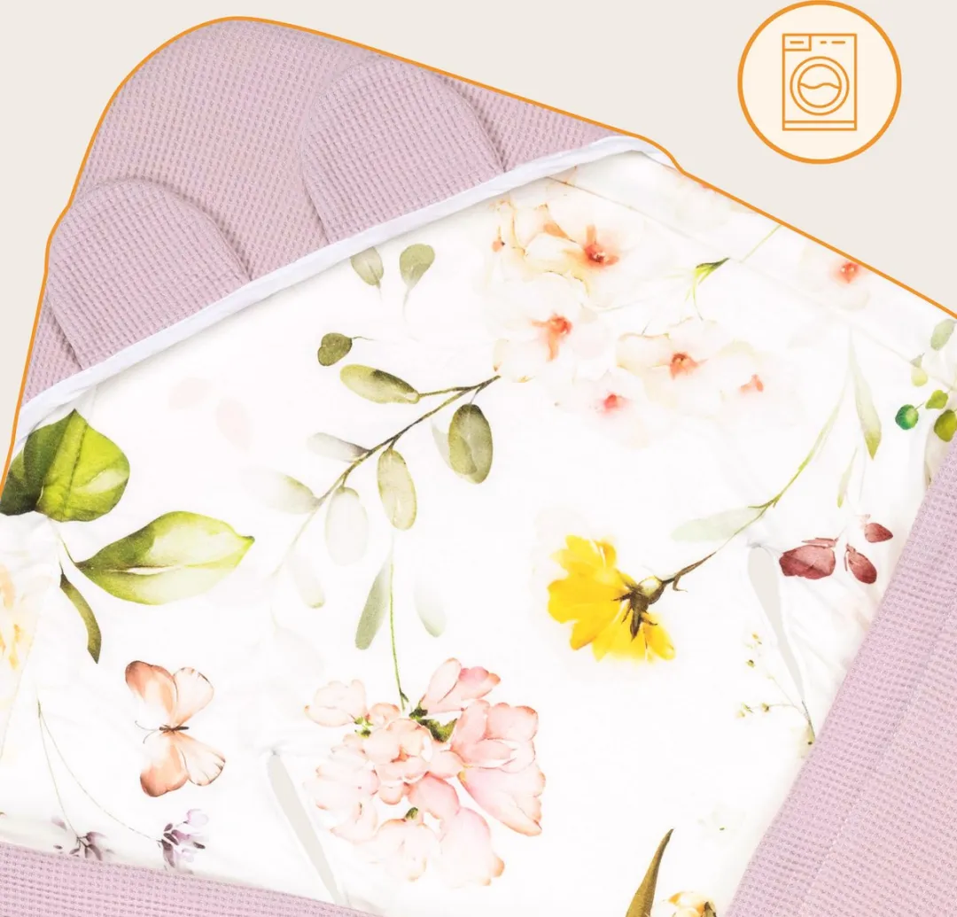 Lionelo Travel Swaddle Blanket 90x90cm Roze - TOG 2.5