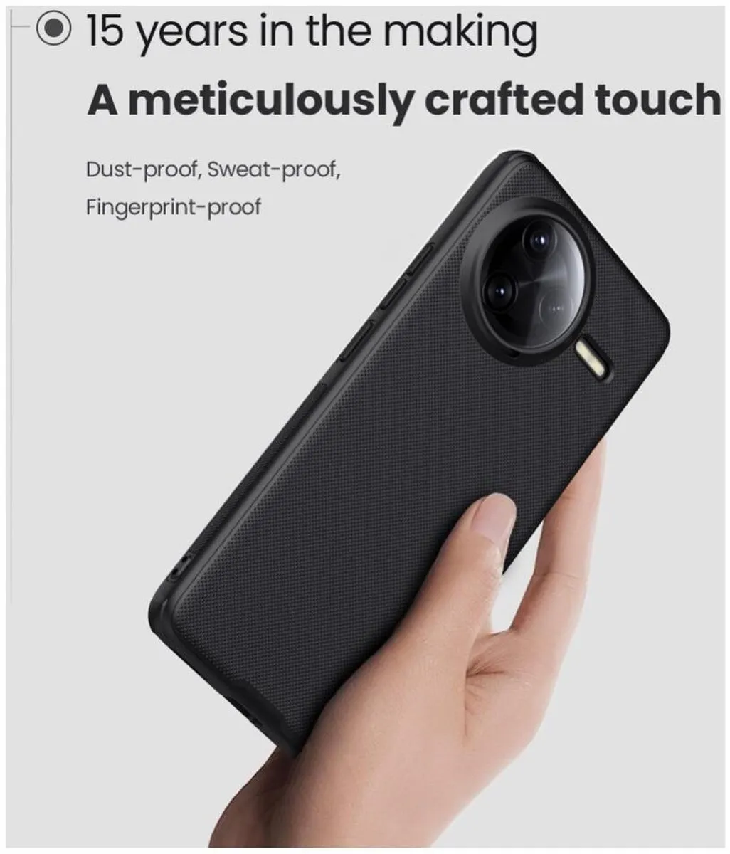 Nillkin Super Frosted Shield Hoesje Xiaomi Poco F7 Ultra - Blauw - afbeelding 6 van 6