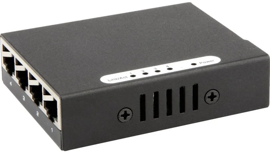Renkforce RF-4270245 Netwerk Switch 4 Poorten 1Gbps