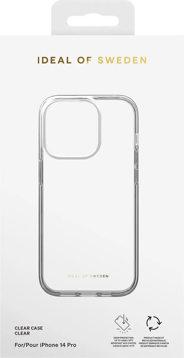iDeal of Sweden iPhone 14 Pro Hoesje - Transparant - IDCLCSS23-I2261P-471