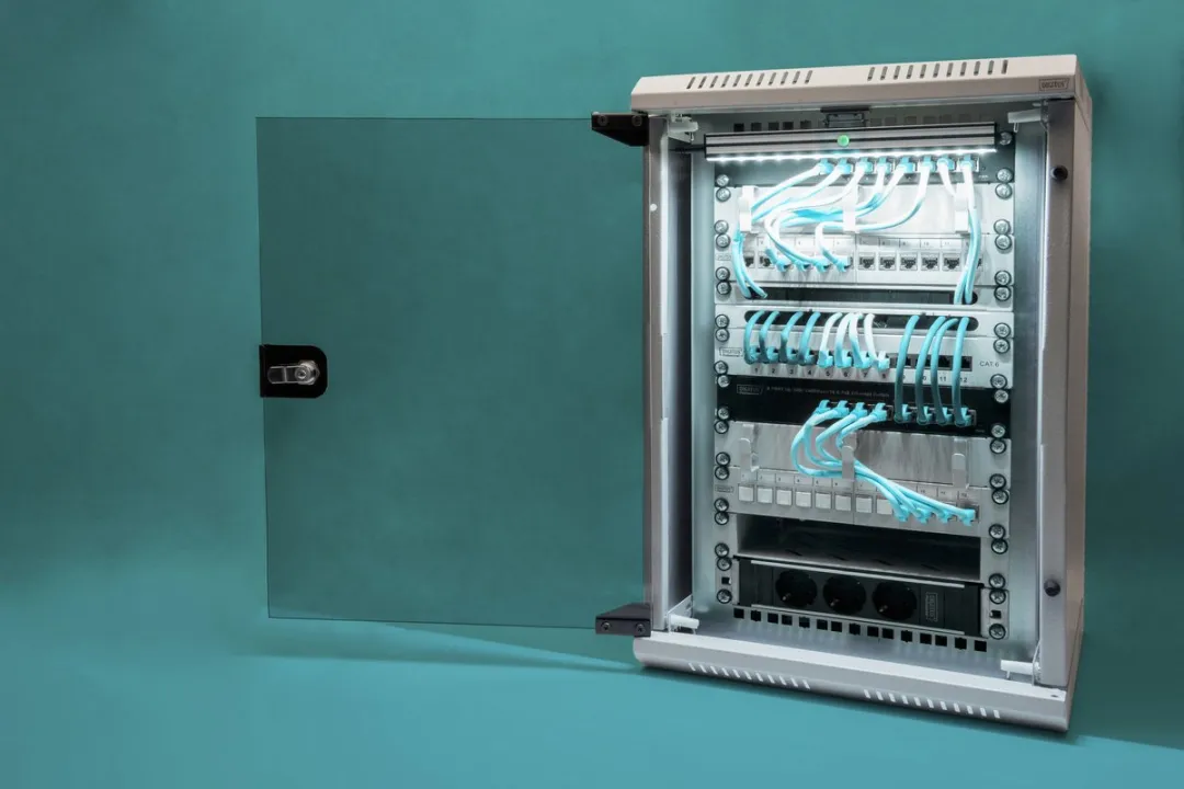 Digitus DN-1019 Wandrek 19" - Grijs-wit