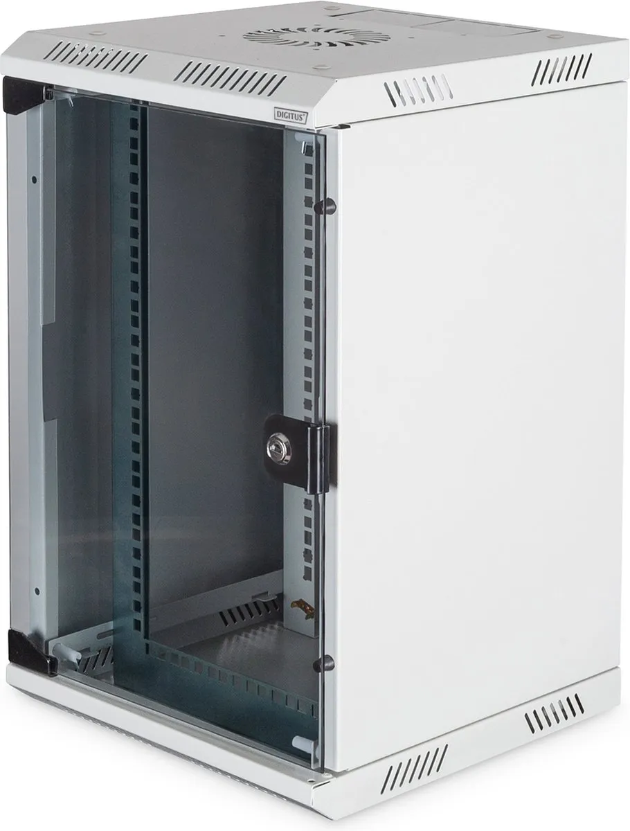 Digitus DN-1019 Wandrek 19" - Grijs-wit