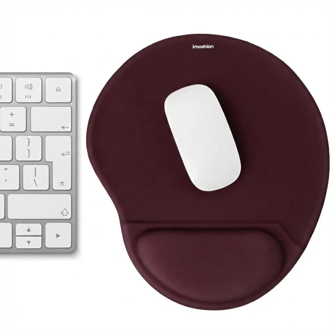 Imoshion Ergonomische Muismat Bordeaux 30x25cm