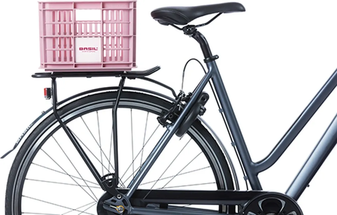 Basil Fietskrat S 17.5L - Roze - afbeelding 6 van 6