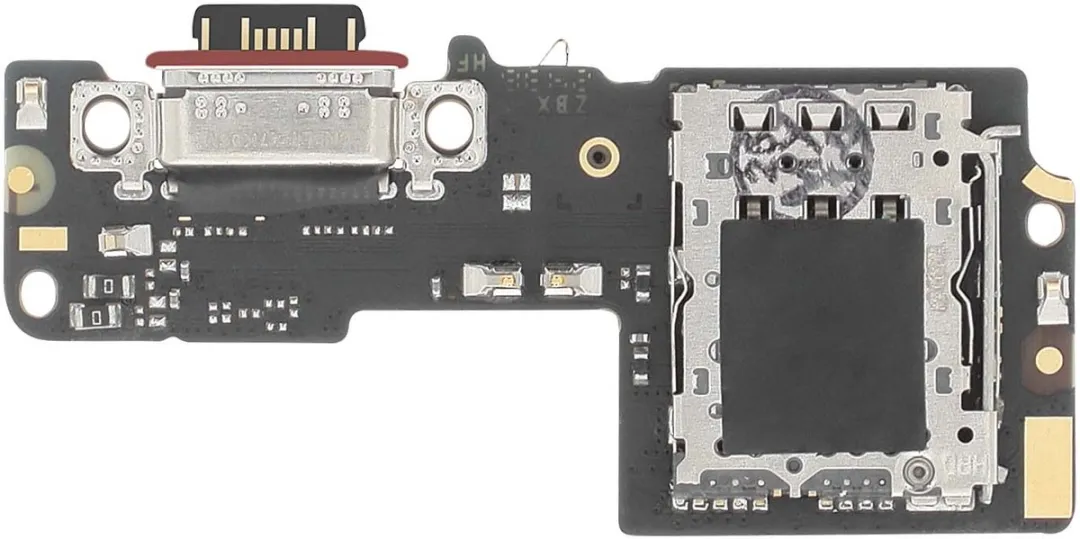 Xiaomi Vervangende USB-C Oplaadconnector Redmi Note 14 Pro 5G - Zwart
