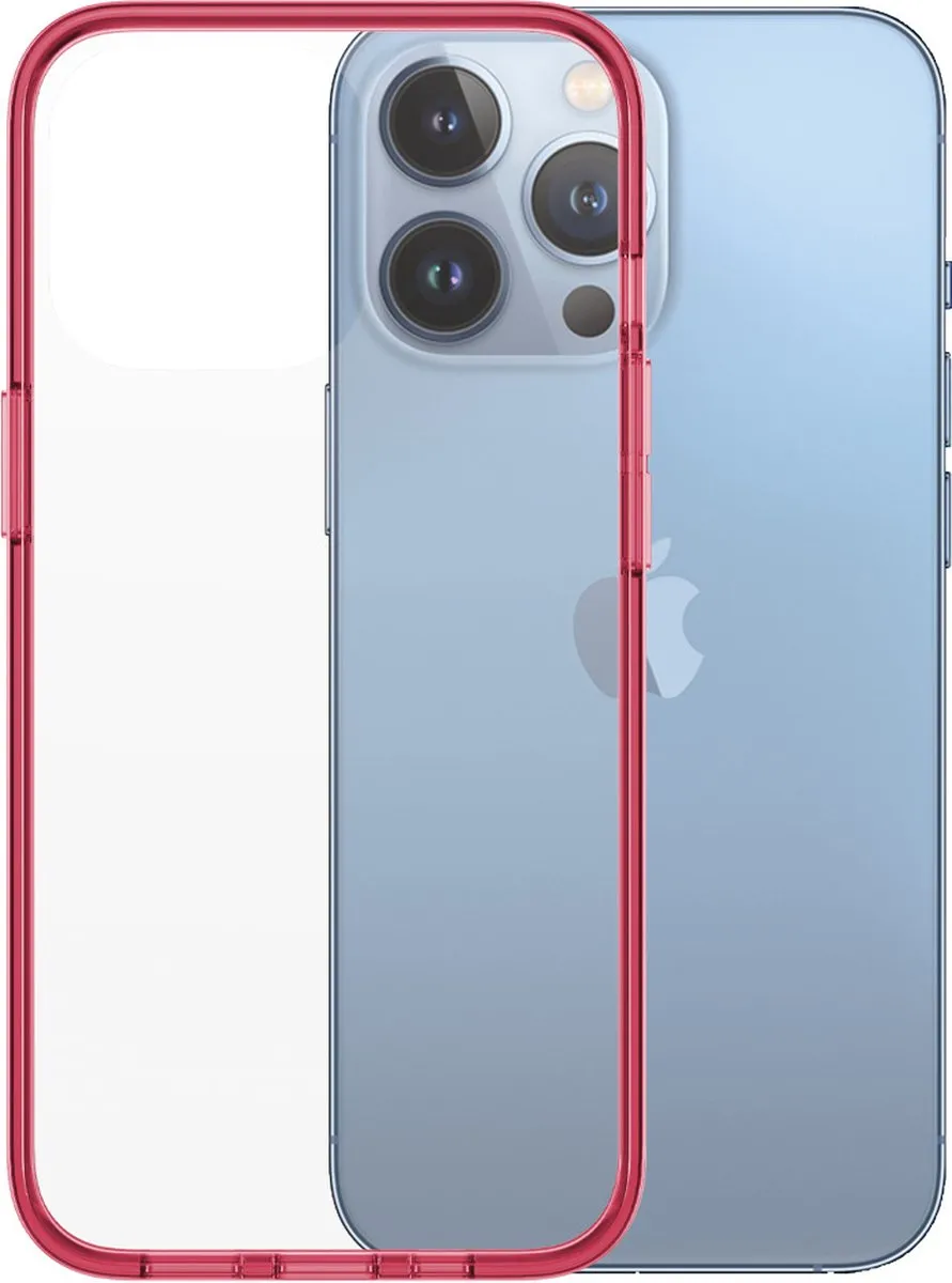 PanzerGlass ClearCase Hoesje iPhone 13 Pro PZ-0340 - Rood