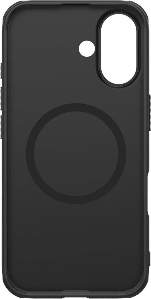 Nillkin Frosted Shield Hoesje iPhone 16 - MagSafe - Zwart - afbeelding 6 van 6