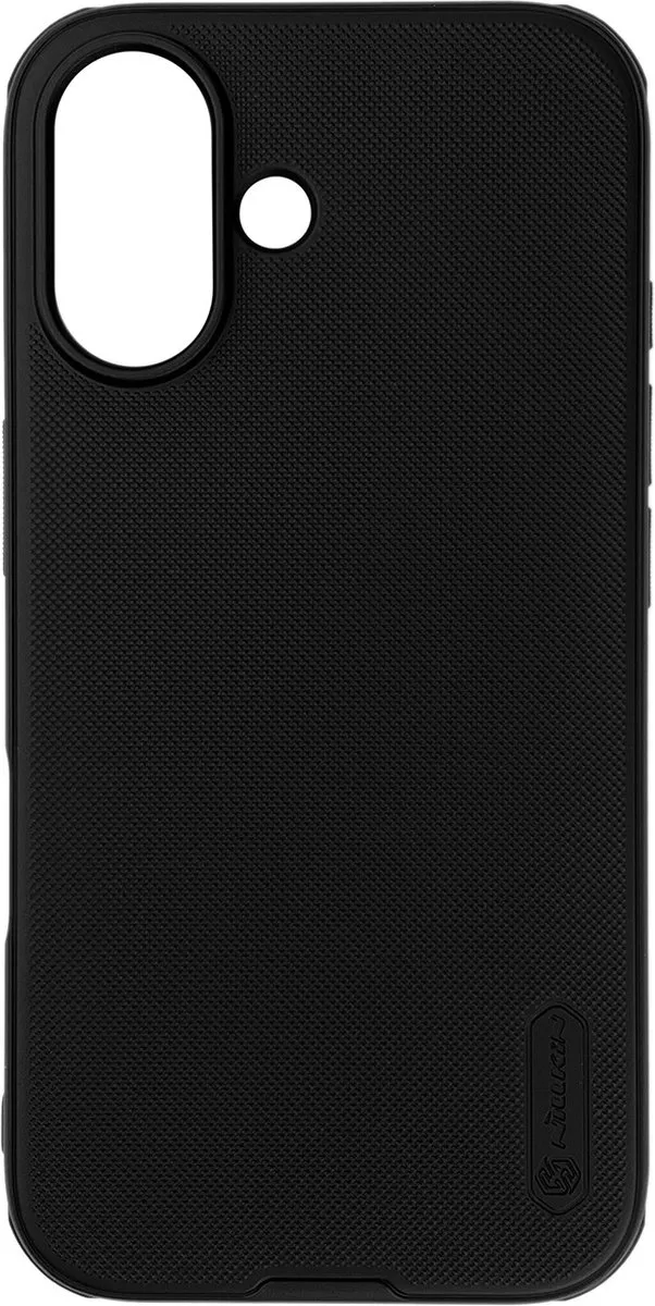 Nillkin Frosted Shield Hoesje iPhone 16 - MagSafe - Zwart