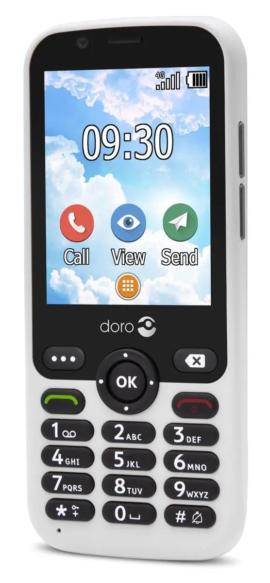 Doro 7010 4G Smartphone - 2.8" - Zwart - afbeelding 5 van 5