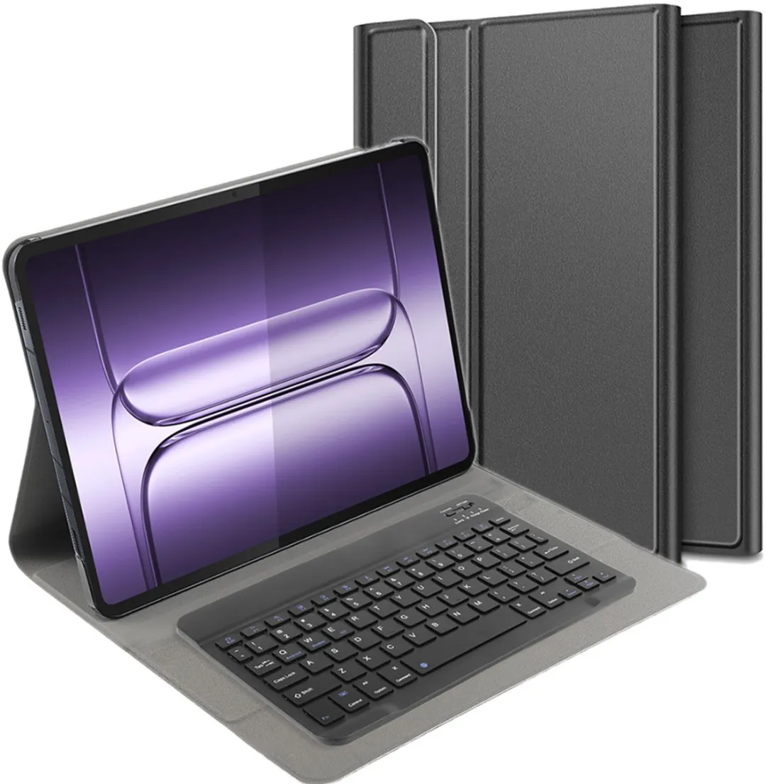 Just in Case Cazy TON2778KB1QY Tablethoes met Toetsenbord - OnePlus Pad 3 - Zwart