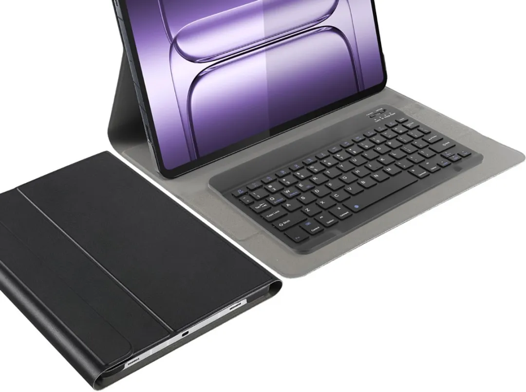 Just in Case Cazy TON2778KB1QY Tablethoes met Toetsenbord - OnePlus Pad 3 - Zwart