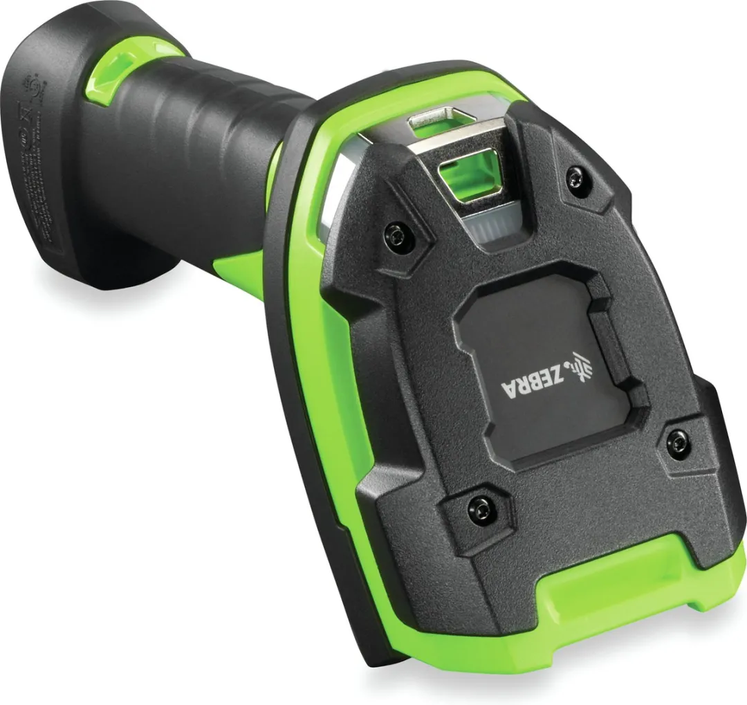 Zebra DS3678-SR Draagbare Barcode-Scanner - Zwart/ Groen