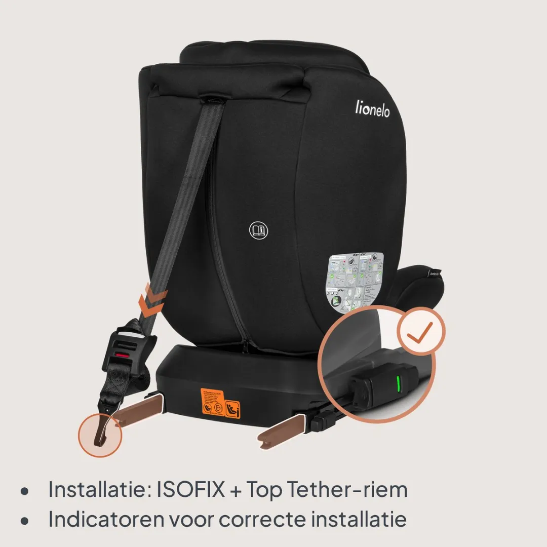 Lionelo Bastiaan i-Size Autostoeltje 4in1 - 360° - 40-105cm