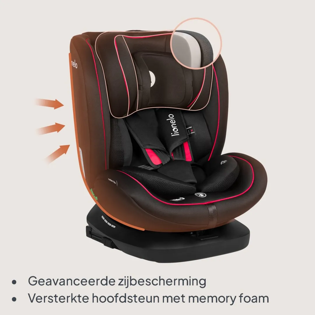 Lionelo Bastiaan i-Size Autostoeltje 4in1 - 360° - 40-105cm
