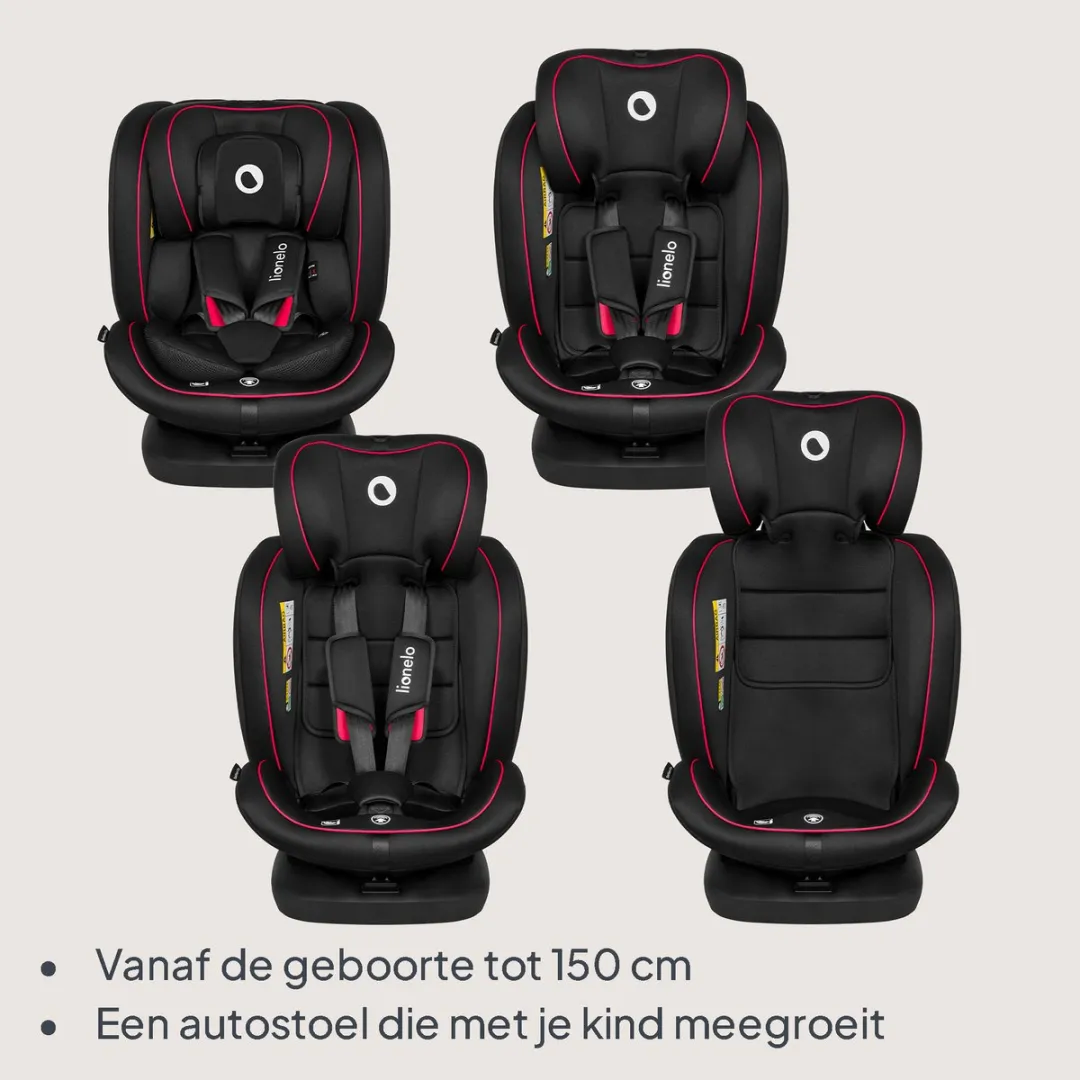 Lionelo Bastiaan i-Size Autostoeltje 4in1 - 360° - 40-105cm