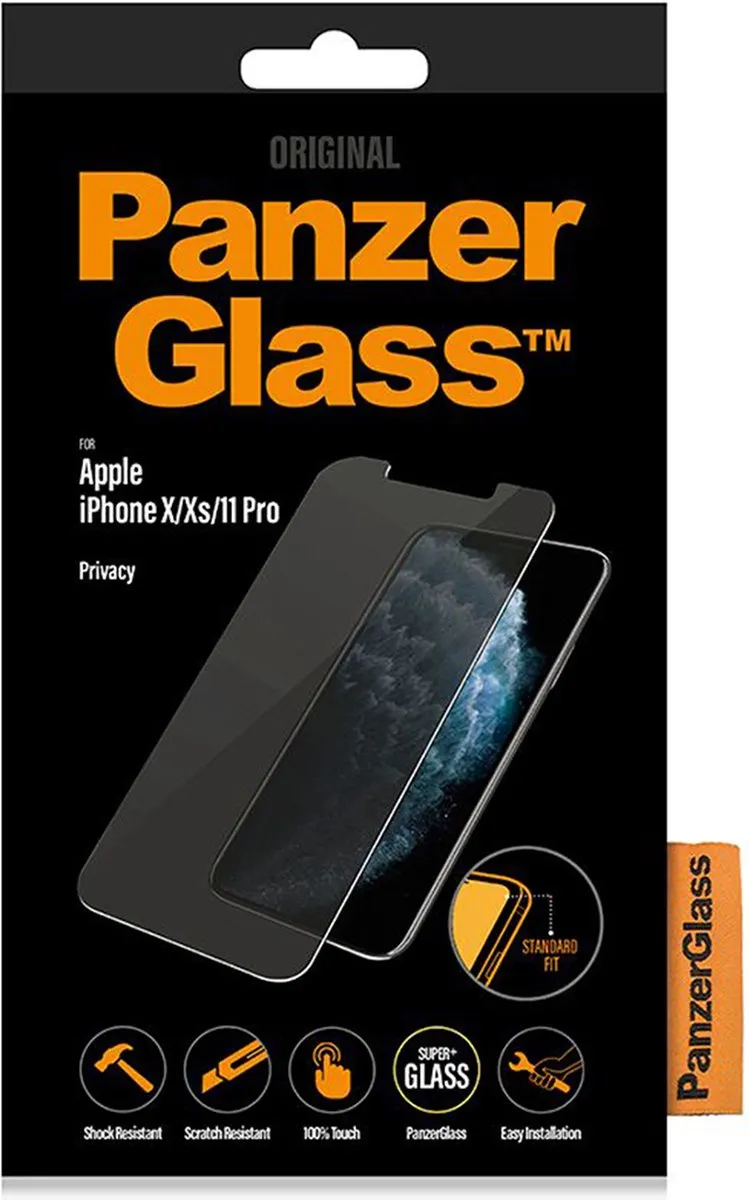 PanzerGlass Standard Fit iPhone X Screenprotector