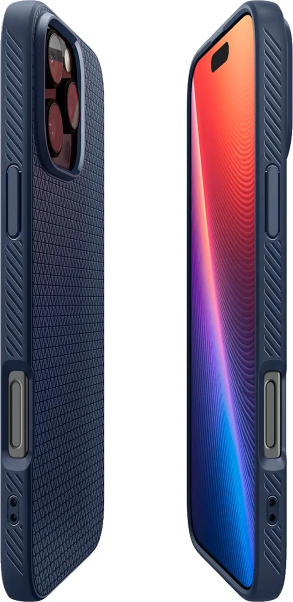 Spigen Liquid Air Hoesje ACS08118 - iPhone 16 Pro - Blauw