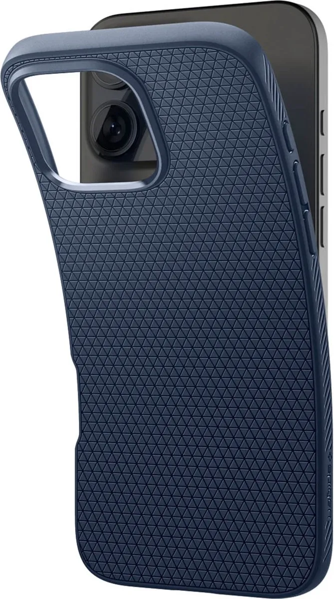 Spigen Liquid Air Hoesje ACS08118 - iPhone 16 Pro - Blauw
