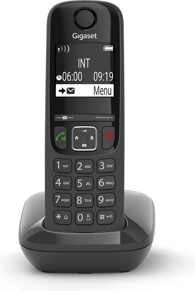 Gigaset AS690 Landline Telefoon - Zwart