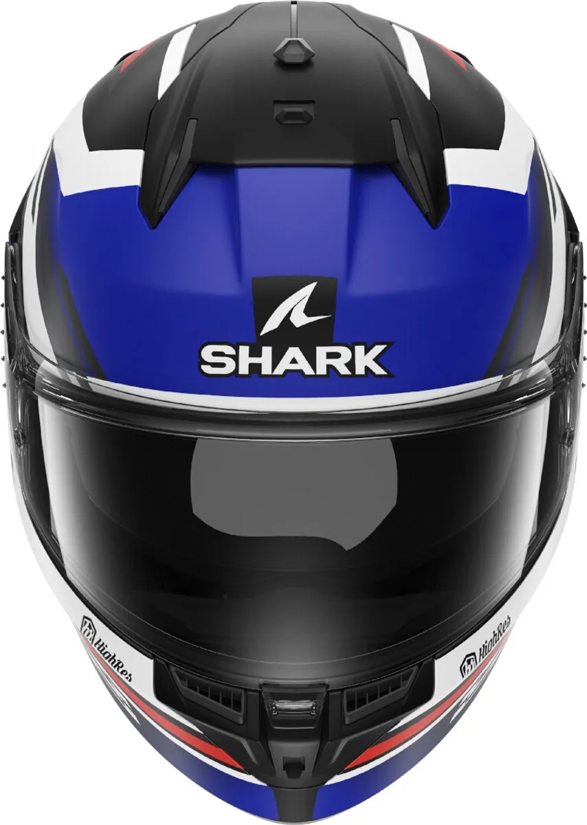 Shark D-Skwal 3 Firstlap Helm - XXL - Zwart/Blauw/Rood