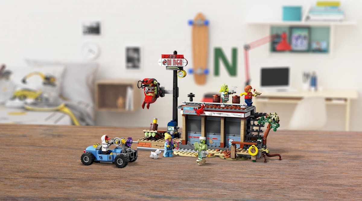 LEGO Hidden Side Aanval op het Garnalententje - 70422