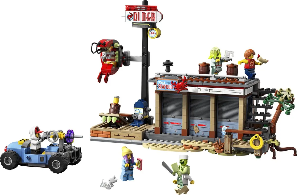 LEGO Hidden Side 70422 Garnalententje Aanval - 579 Stukken - 6 Minifiguren