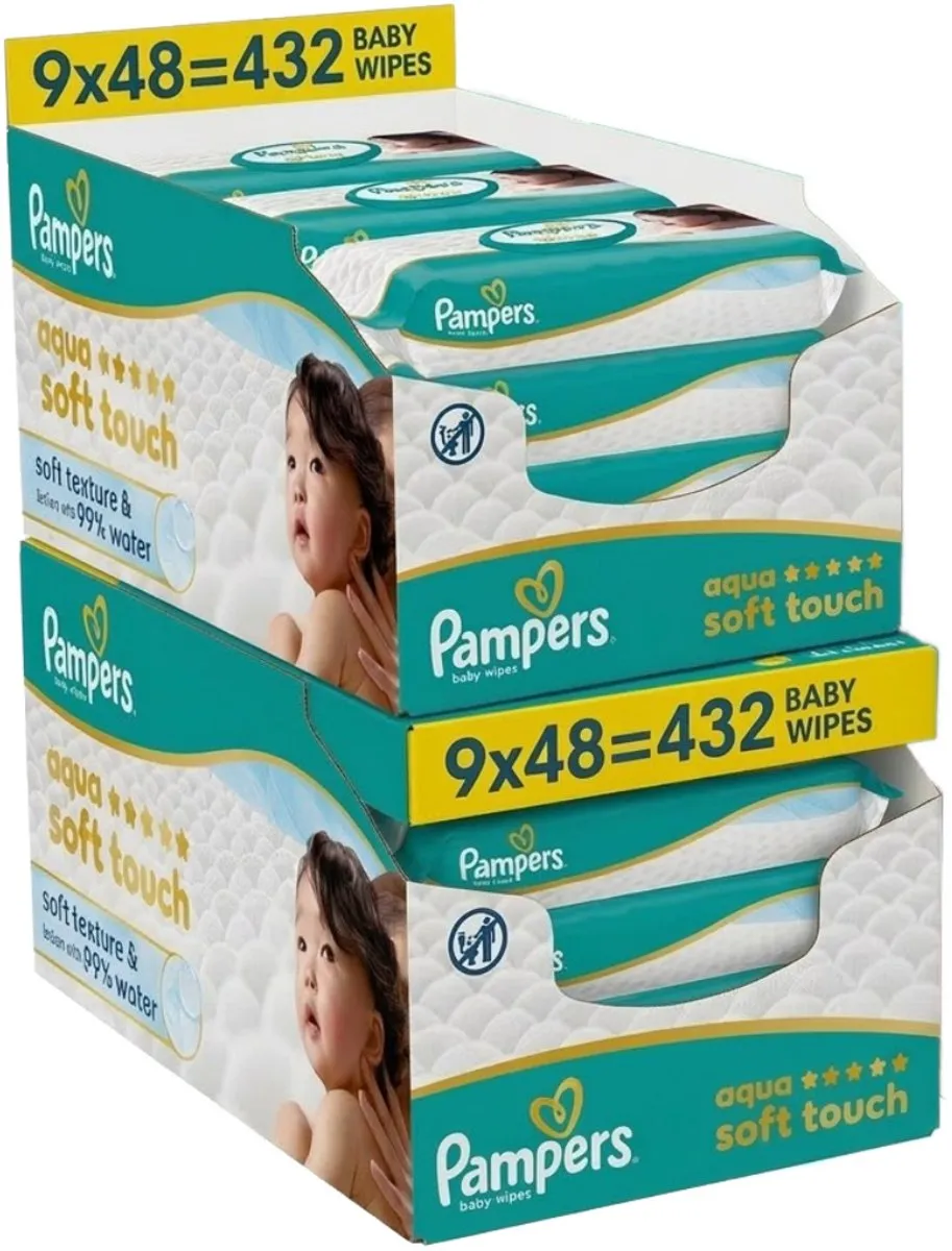 Pampers Aqua Soft Touch Babydoekjes