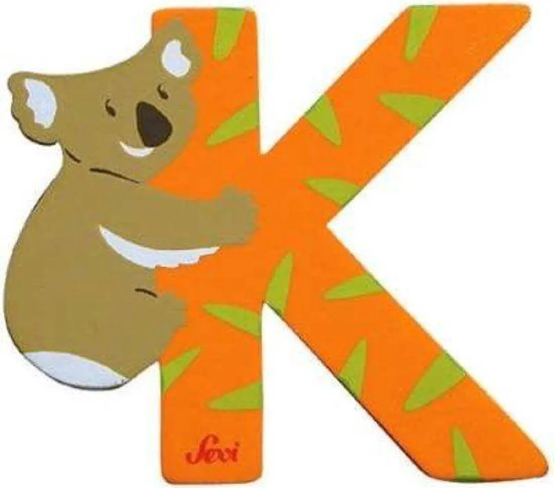 Sevi Letter K Dier 10cm