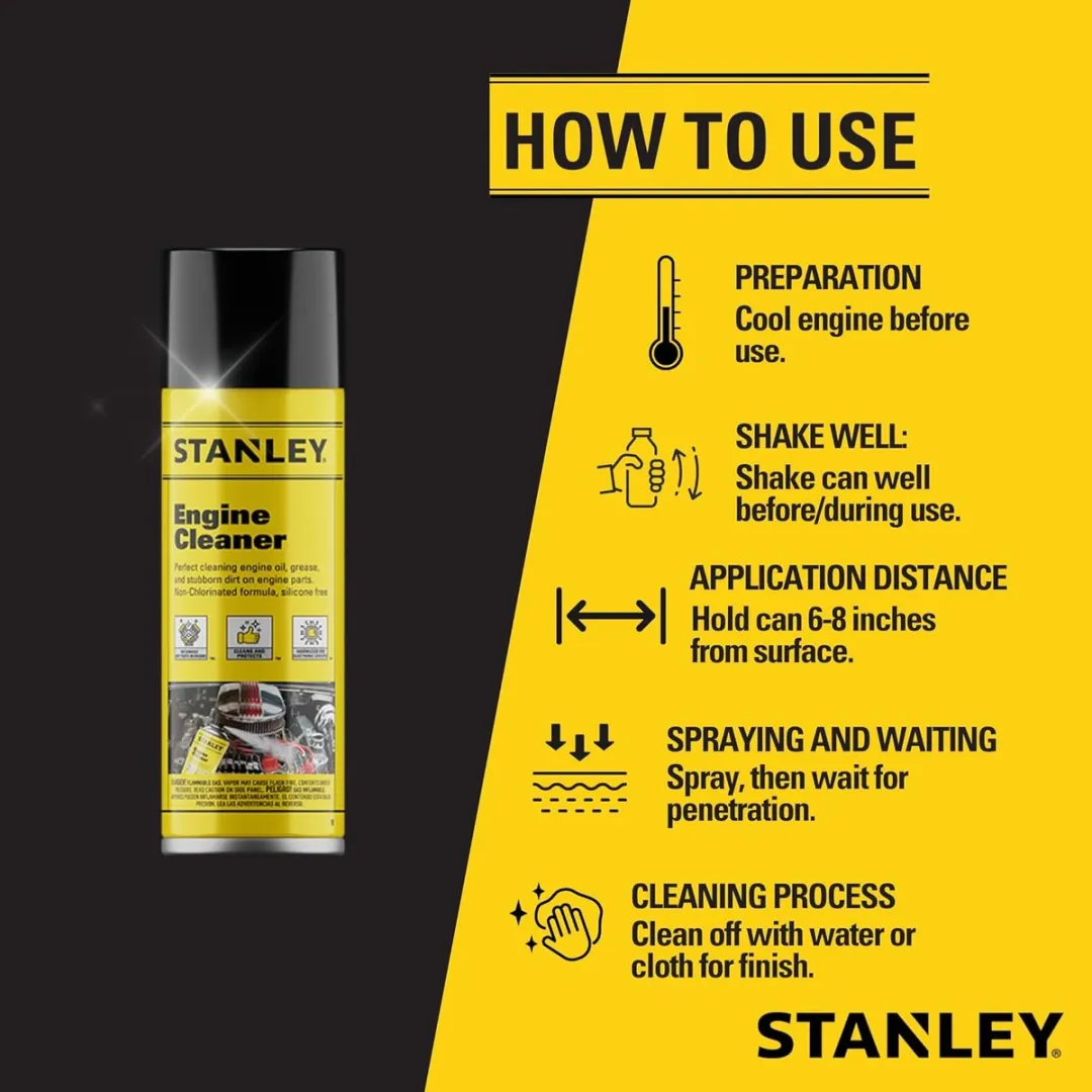 Stanley AP-92 Engine Cleaner Spray 12x360ml