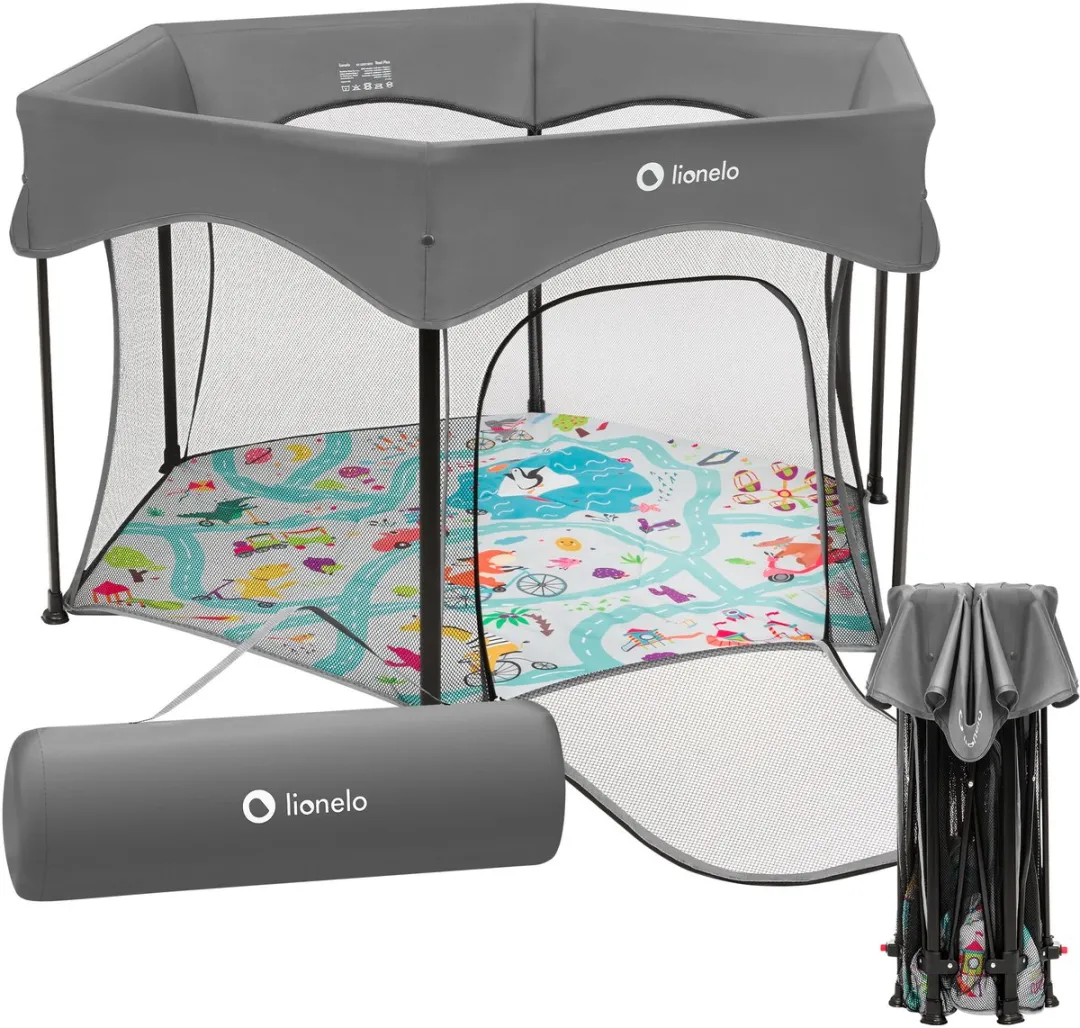 Lionelo Roel Plus Babybox 6-36 maanden - Grijs