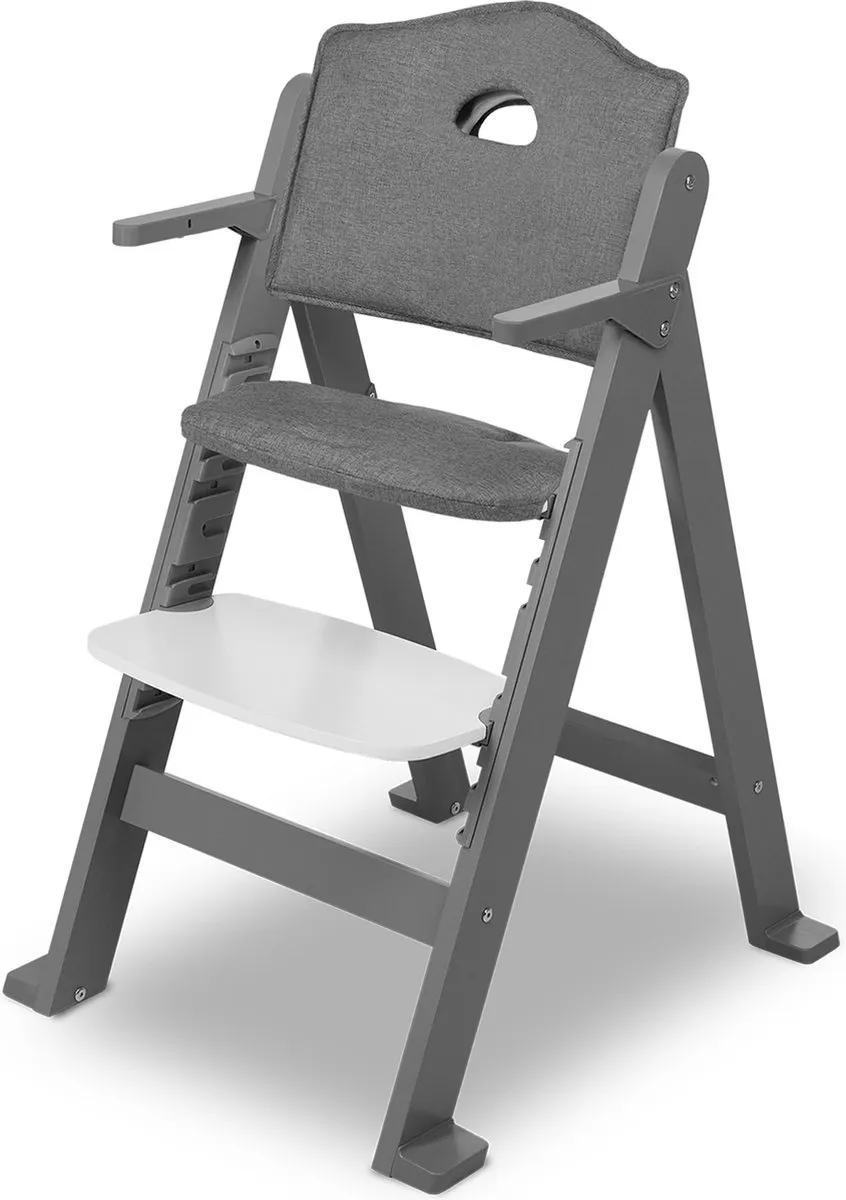 Lionelo Floris Kinderstoel - Berkenhout - 4-traps Verstelling - Tot 40 kg