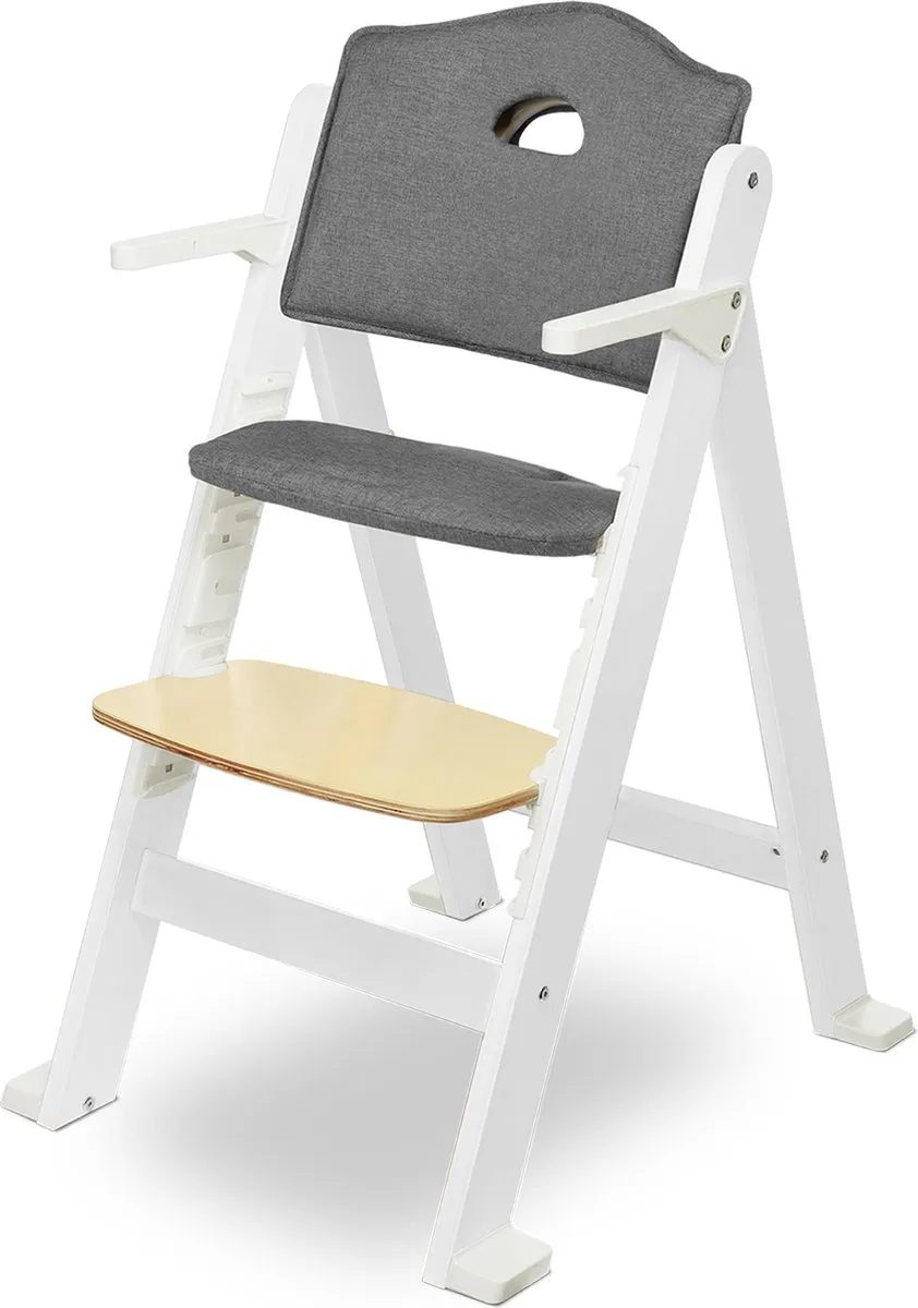 Lionelo Floris Kinderstoel - Berkenhout - 4-traps Verstelling - Tot 40 kg