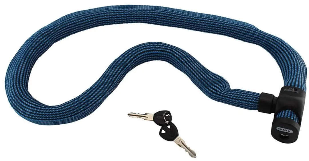 ABUS CD75952 Kettingslot 7mm - 110cm - Blauw