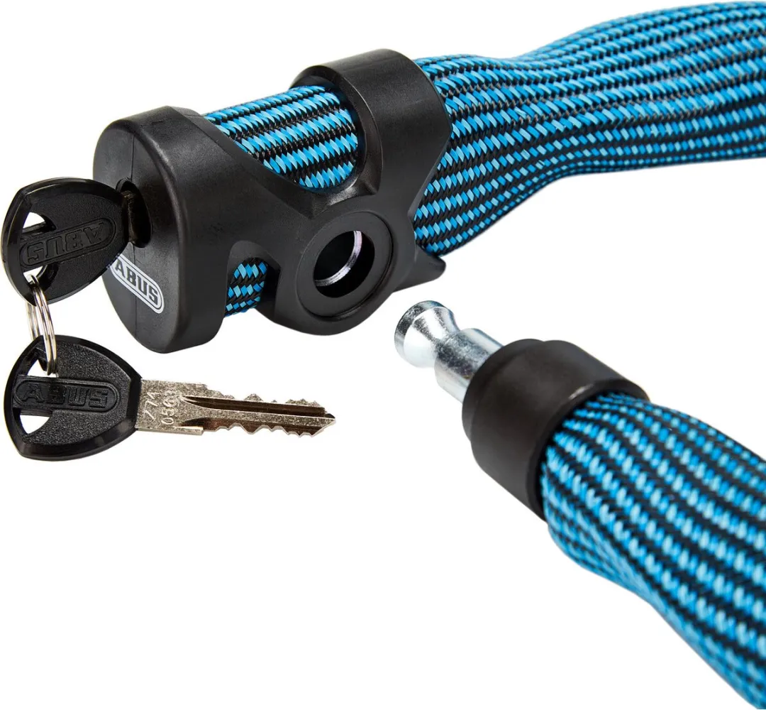 ABUS CD75952 Kettingslot 7mm - 110cm - Blauw