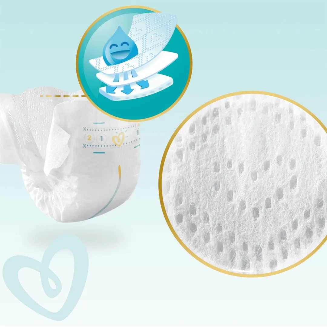 Pampers Premium Protection Luiers Maat 1 144 Stuks