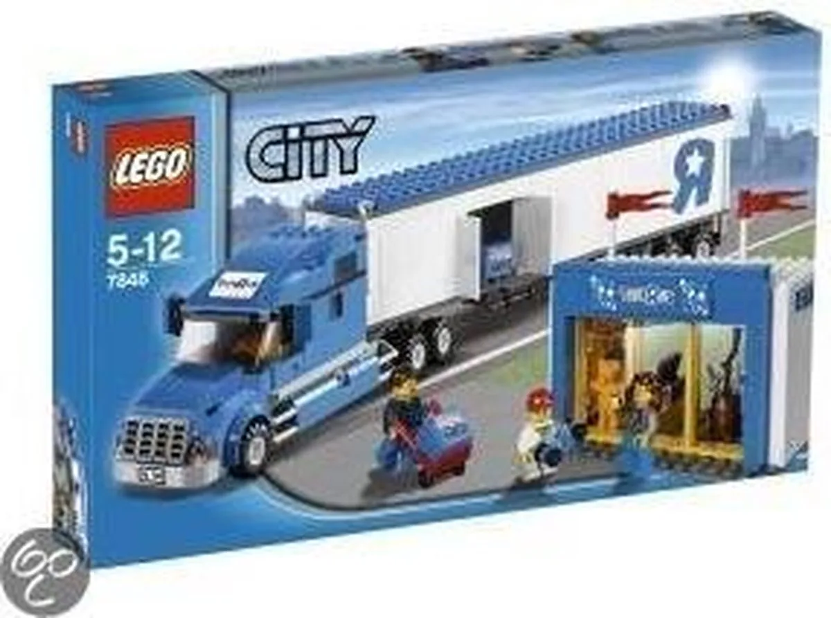 LEGO Vrachtwagen en Winkel 7848