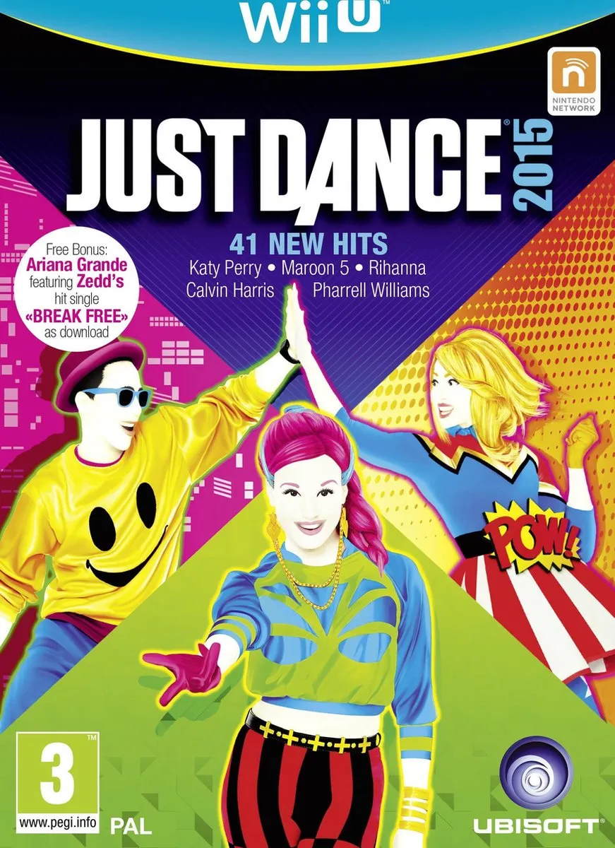 Ubisoft Just Dance 2015 - Wii U - 4 Spelers