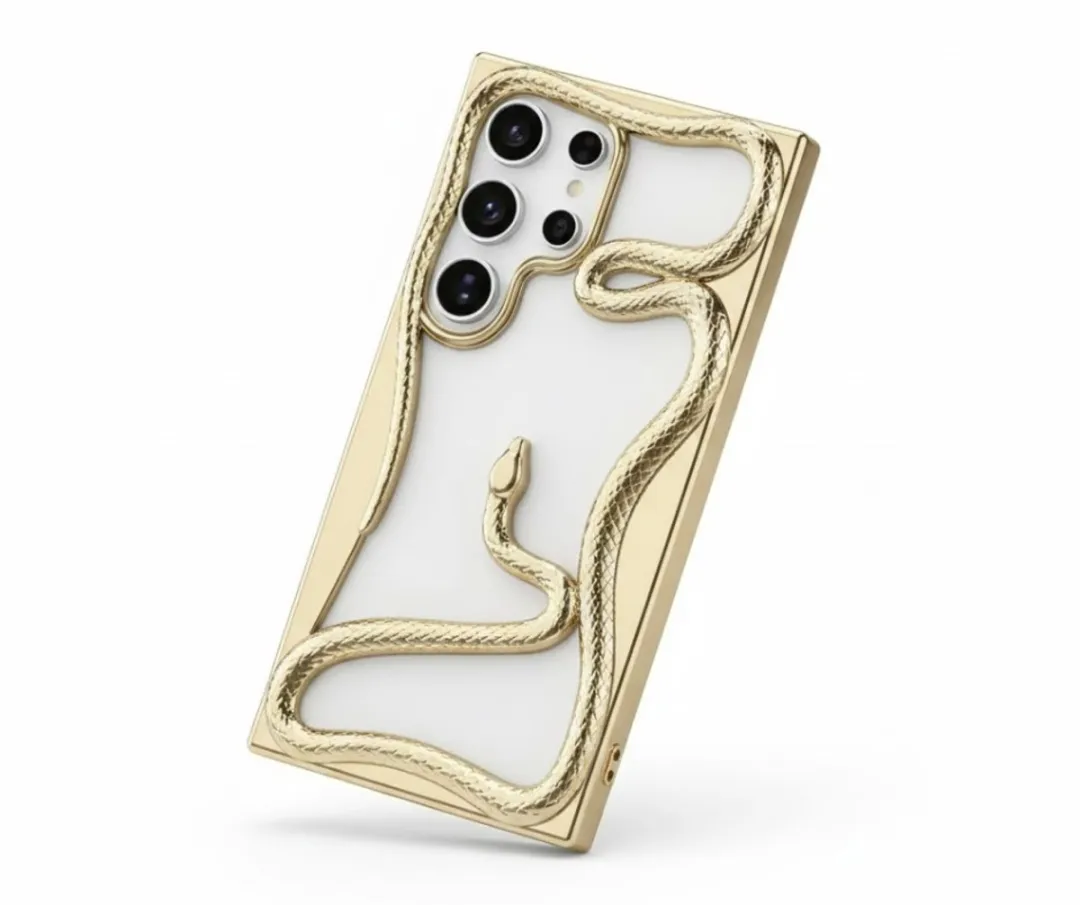 NUVEX Telefoonhoesje S25 Ultra Goud