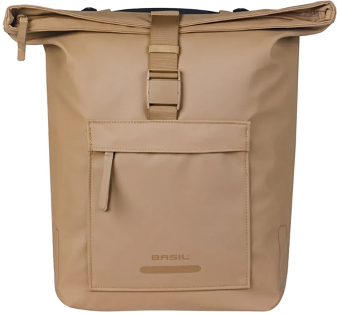 Basil Brooklyn Dubbele Fietstas 41L - Zand