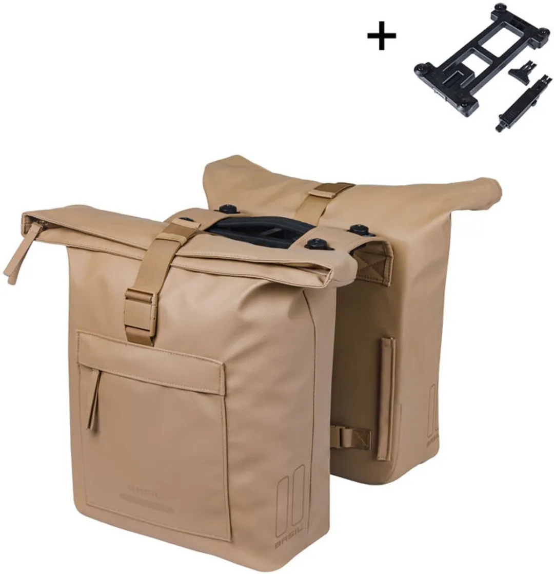 Basil Brooklyn Dubbele Fietstas 41L
