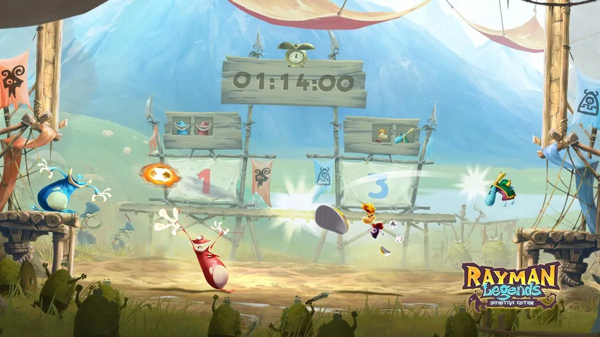 Ubisoft Rayman Legends Definitive Edition Nintendo Switch - Code-in-a-box